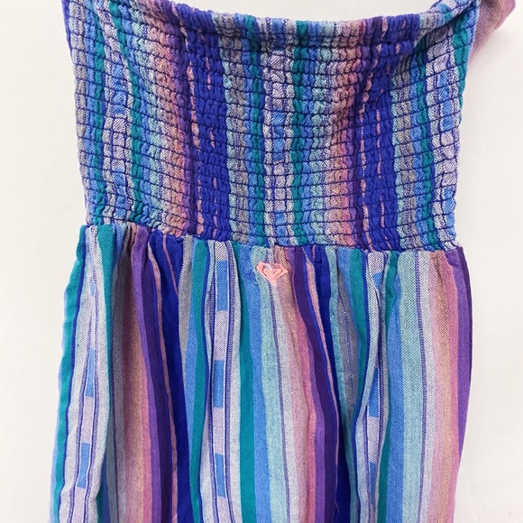 ROXY Striped strapless mini dress - Picture 15 of 15